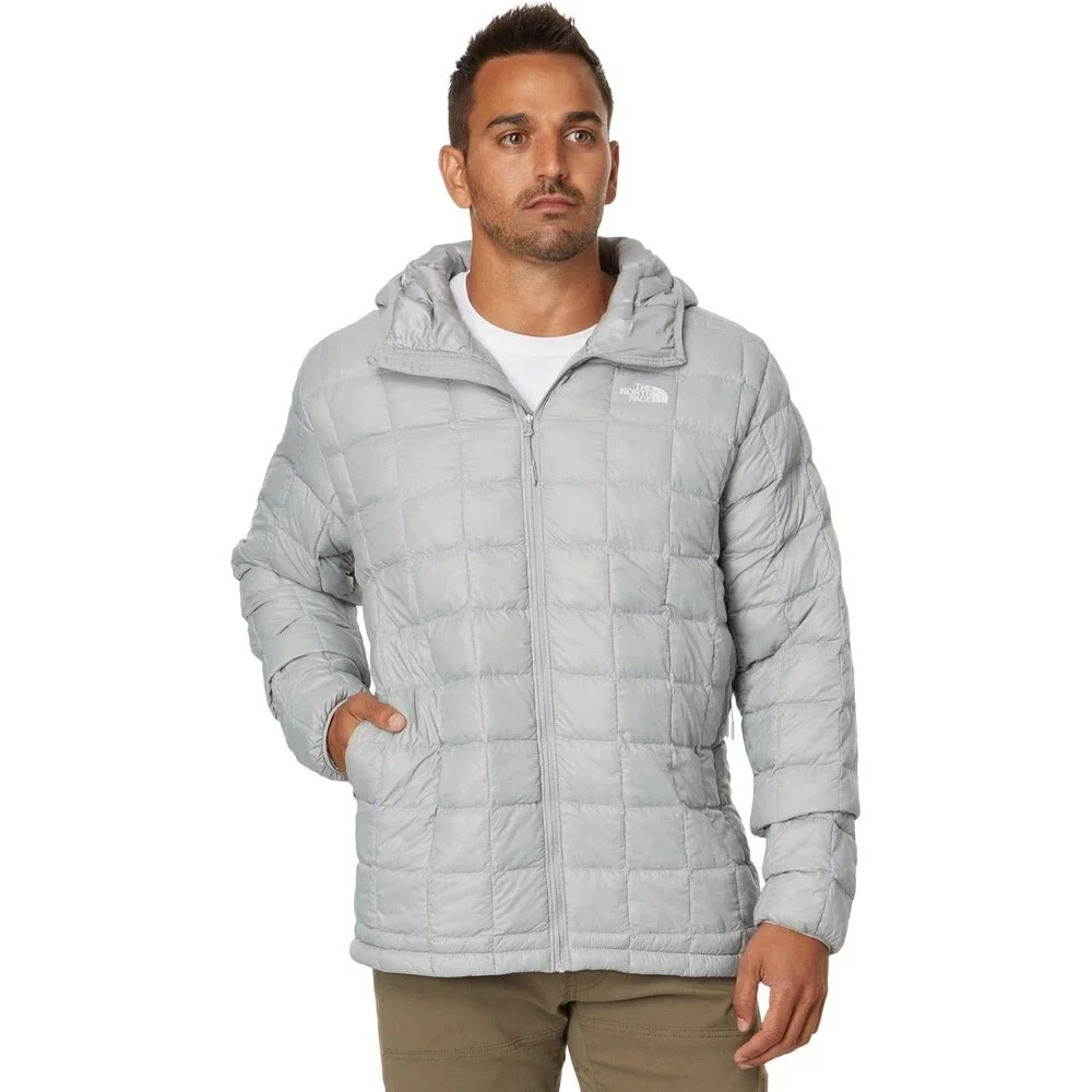 THE NORTH FACE MEN'S BIG TBALL ECO HOODED JACKET‎ MELD GRAY NWT $270